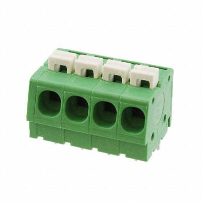 1986712-4 by TE Connectivity AMP Connectors - TERM BLK 4P SIDE ENT 5.08MM PCB