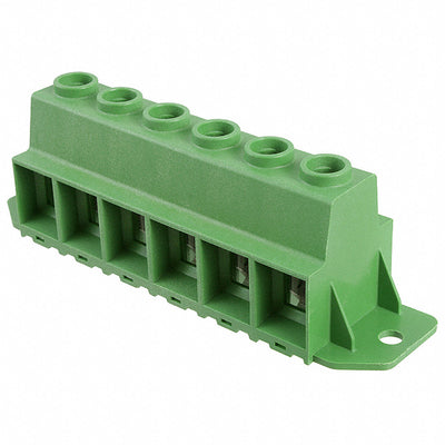 1986715-6 by TE Connectivity AMP Connectors - TERM BLK 6P SIDE ENTRY 15MM PCB
