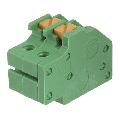 1986716-2 by TE Connectivity AMP Connectors - TERM BLOCK PLUG 2POS 90DEG 3.5MM
