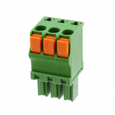 1986720-3 by TE Connectivity AMP Connectors - TERM BLOCK PLUG 3POS STR 3.81MM