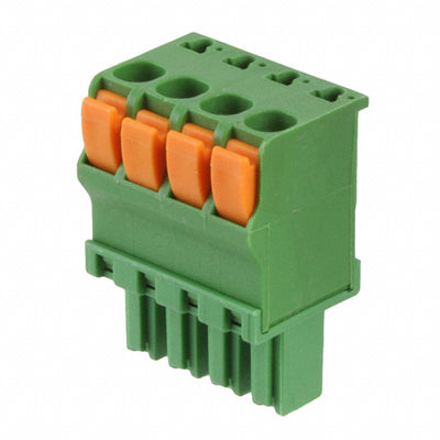 1986720-4 by TE Connectivity AMP Connectors - TERM BLOCK PLUG 4POS STR 3.81MM