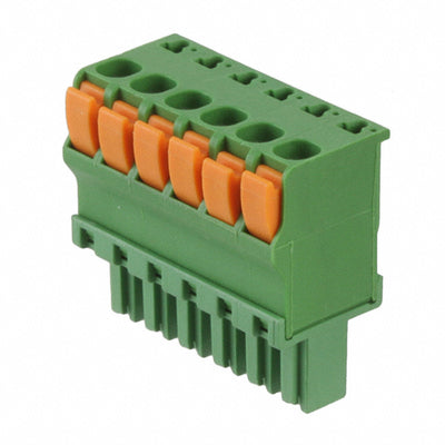 1986720-6 by TE Connectivity AMP Connectors - TERM BLOCK PLUG 6POS STR 3.81MM