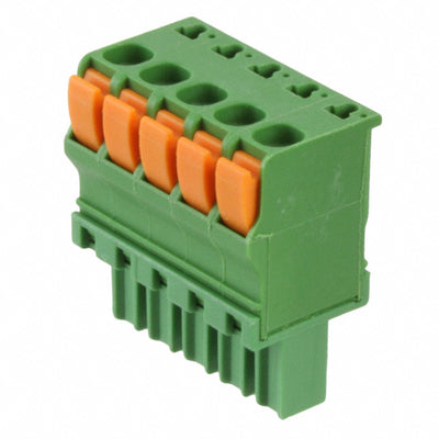 1986722-5 by TE Connectivity AMP Connectors - TERM BLOCK PLUG 5POS STR 3.81MM