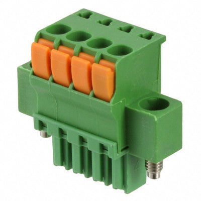 1986723-4 by TE Connectivity AMP Connectors - TERM BLOCK PLUG 4POS STR 3.5MM