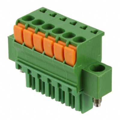 1986723-6 by TE Connectivity AMP Connectors - TERM BLOCK PLUG 6POS STR 3.5MM
