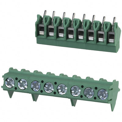 1988862 by Phoenix Contact - TERM BLOCK 8POS 45DEG 5MM PCB