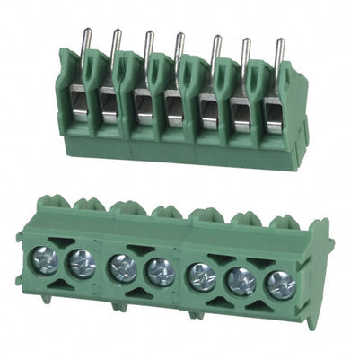 1989007 by Phoenix Contact - TERM BLOCK 7POS 45DEG 3.5MM PCB