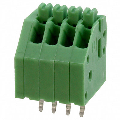 1989764 by Phoenix Contact - TERM BLOCK 4POS 45DEG 2.5MM PCB