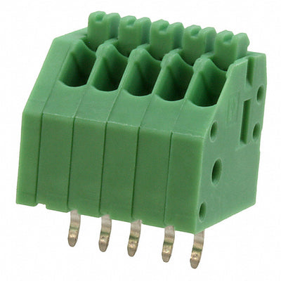 1989777 by Phoenix Contact - TERM BLOCK 5POS 45DEG 2.5MM PCB
