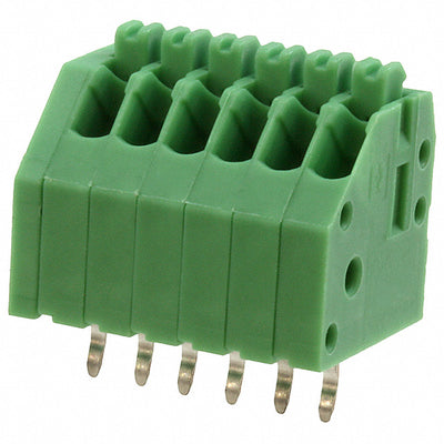1989780 by Phoenix Contact - TERM BLOCK 6POS 45DEG 2.5MM PCB