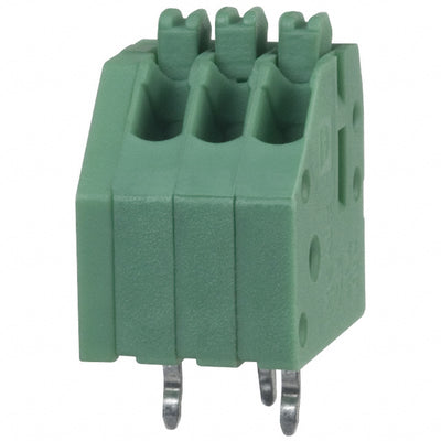 1990012 by Phoenix Contact - TERM BLOCK 3POS 45DEG 2.5MM PCB