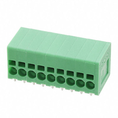 1990805 by Phoenix Contact - TERM BLK 9POS SIDE ENT 3.5MM PCB