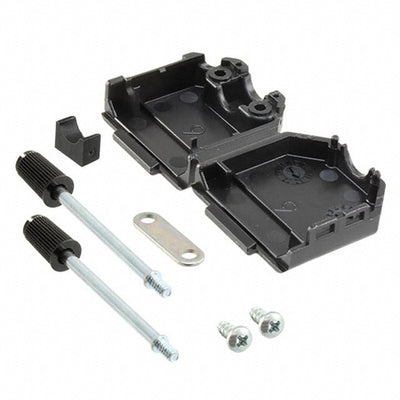 1991253-9 by TE Connectivity AMP Connectors - CONNECTOR BACKSHELL 9POS 180DEG BLACK