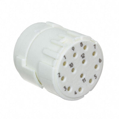 1995850000 by Weidmuller - CONNECTOR FMALE INSERT 12POS CRIMP
