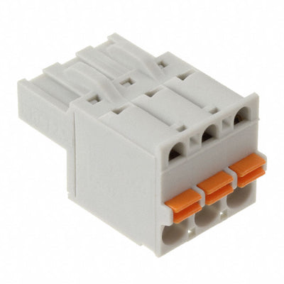1998263 by Phoenix Contact - TERM BLOCK PLUG 3POS STR 5MM
