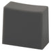 1CDGR by E-Switch - CAP PUSHBUTTON RECT DARK GRAY