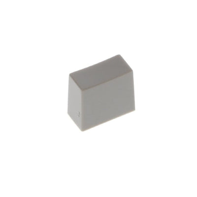 1CLGR by E-Switch - CAP PUSHBUTTON RECT LIGHT GRAY