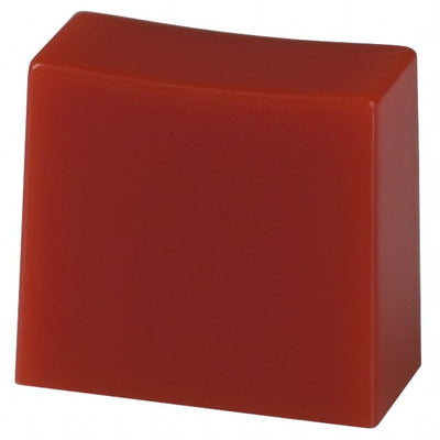 1CRED by E-Switch - CAP PUSHBUTTON RECTANGULAR RED