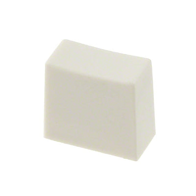 1CWHT by E-Switch - CAP PUSHBUTTON RECTANGULAR WHITE