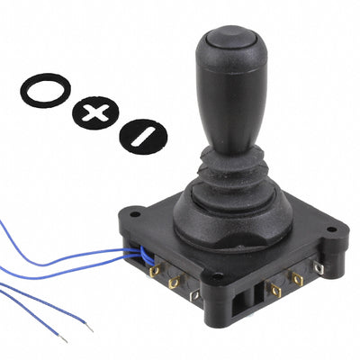 1D16M1500 by APEM Inc. - SWITCH JOYSTICK 6A 250V