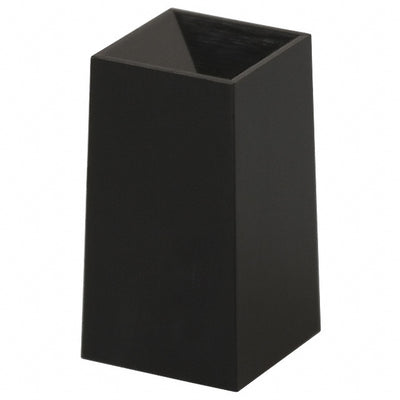 1DBLK by E-Switch - CAP PUSHBUTTON SQUARE BLACK