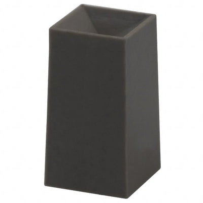 1DDGR by E-Switch - CAP PUSHBUTTON SQUARE DARK GRAY