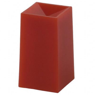 1DRED by E-Switch - CAP PUSHBUTTON SQUARE RED