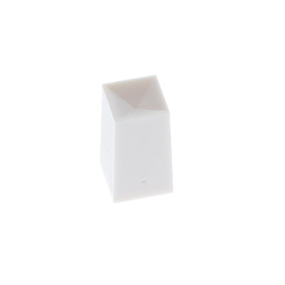 1DWHT by E-Switch - SQUARE PB SWITCH CAP WHITE