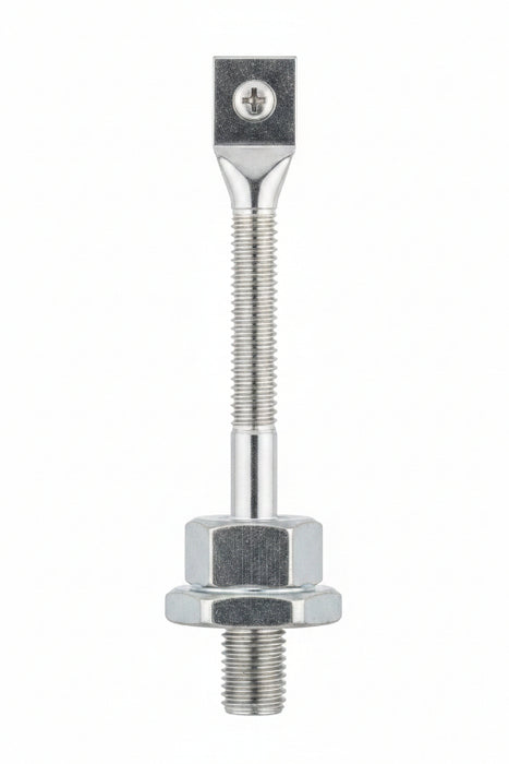 Illustration of a drill bit on a white background