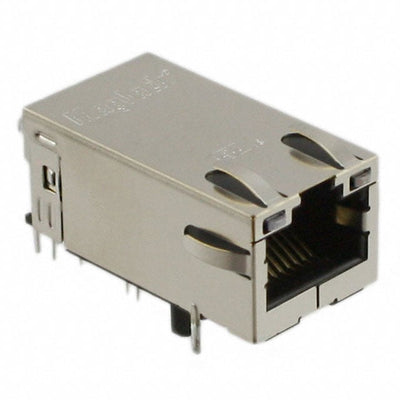 0826-1X1T-HT-F by Bel Fuse Inc. - CONNECTOR JACK 1PORT 2.5G BASE-T PCB