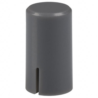 1RDGR by E-Switch - CAP PUSHBUTTON ROUND DARK GRAY