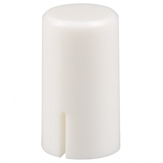 1RWHT by E-Switch - CAP PUSHBUTTON ROUND WHITE