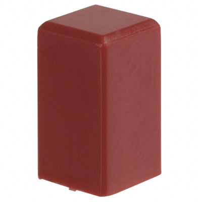 1SRED by E-Switch - CAP PUSHBUTTON SQUARE RED
