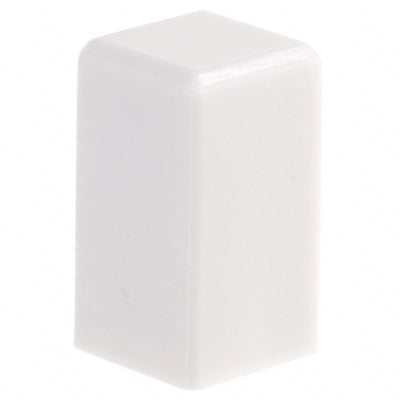 1SWHT by E-Switch - CAP PUSHBUTTON SQUARE WHITE