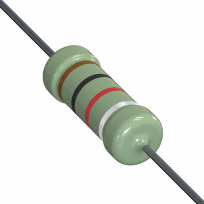 CCR21K0KB by TE Connectivity Passive Product - RESISTOR 1K OHM 10% 2W AXIAL