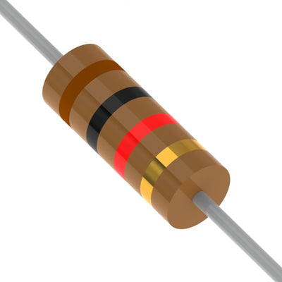 RC12JB1K00 by Stackpole Electronics Inc - RESISTOR 1K OHM 5% 1/2W AXIAL