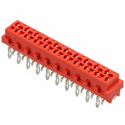 2-100411-0 by TE Connectivity AMP Connectors - CONNECTOR RECPT 20POS 0.1 TIN PCB