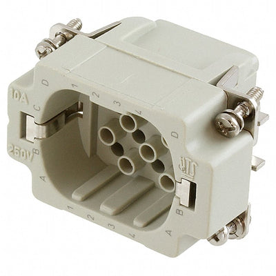 2-1103006-3 by TE Connectivity AMP Connectors - INSERT MALE 16POS+1GND CRIMP