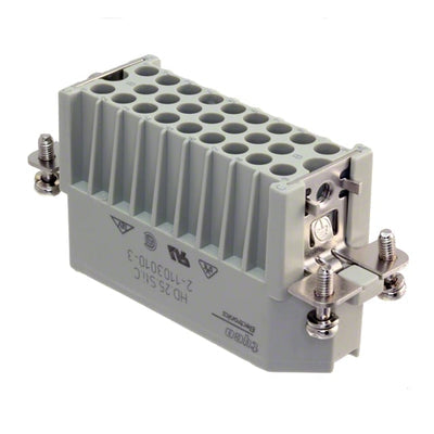2-1103010-3 by TE Connectivity AMP Connectors - INSERT MALE 25POS+1GND CRIMP