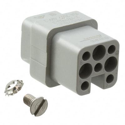 2-1103103-3 by TE Connectivity AMP Connectors - INSERT FEMALE 7POS+1GND CRIMP