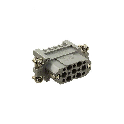 2-1103107-3 by TE Connectivity AMP Connectors - INSERT FEMALE 15POS+1GND CRIMP