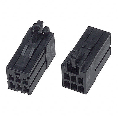 2-1318119-3 by TE Connectivity AMP Connectors - CONNECTOR RECPT HSG 6POS 2.50MM