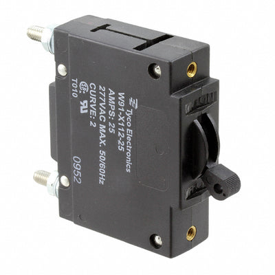 W91-X112-25 by TE Connectivity Potter & Brumfield Relays - CIR BRKR 25A 277VAC 48VDC