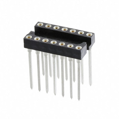 2-1437531-2 by TE Connectivity AMP Connectors - CONNECTOR IC DIP SOCKET 14POS GOLD