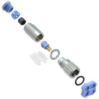 2-1437719-1 by TE Connectivity AMP Connectors - CONNECTOR PLUG MALE 5POS SOLDER CUP