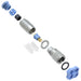 2-1437719-1 by TE Connectivity AMP Connectors - CONNECTOR PLUG MALE 5POS SOLDER CUP