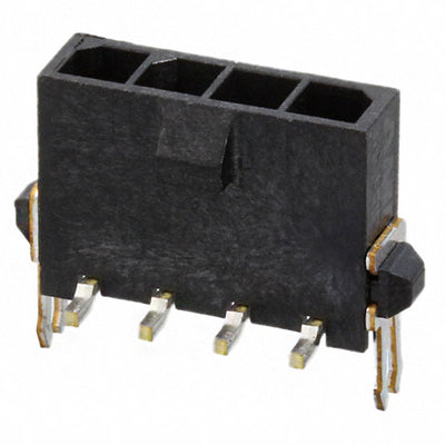2-1445052-4 by TE Connectivity AMP Connectors - CONNECTOR HEADER SMD 4POS 3MM