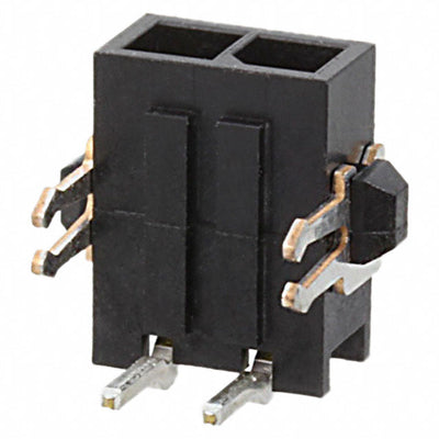 2-1445054-2 by TE Connectivity AMP Connectors - CONNECTOR HEADER R/A 2POS 3MM