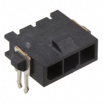 2-1445054-3 by TE Connectivity AMP Connectors - CONNECTOR HEADER R/A 3POS 3MM