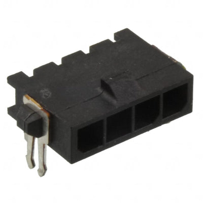 2-1445054-4 by TE Connectivity AMP Connectors - CONNECTOR HEADER R/A 4POS 3MM
